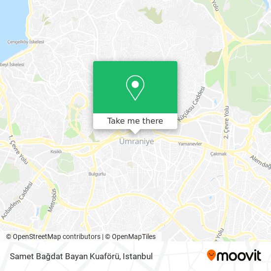 Samet Bağdat Bayan Kuaförü map