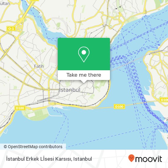 İstanbul Erkek Lİsesi Karsısı map