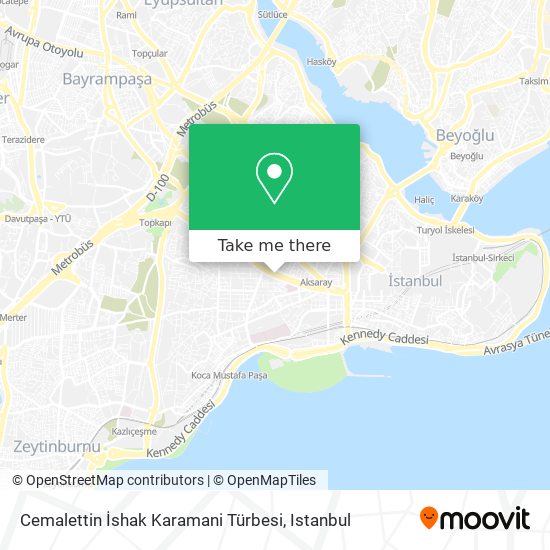 Cemalettin İshak Karamani Türbesi map