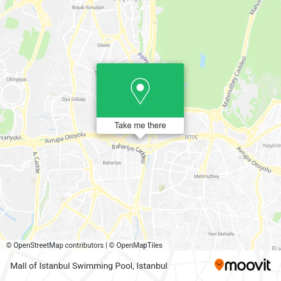 Mall of Istanbul Swimming Pool map