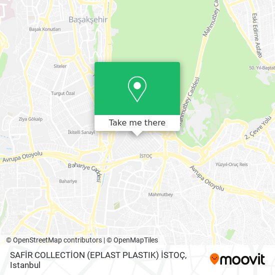 SAFİR COLLECTİON (EPLAST PLASTIK) İSTOÇ map