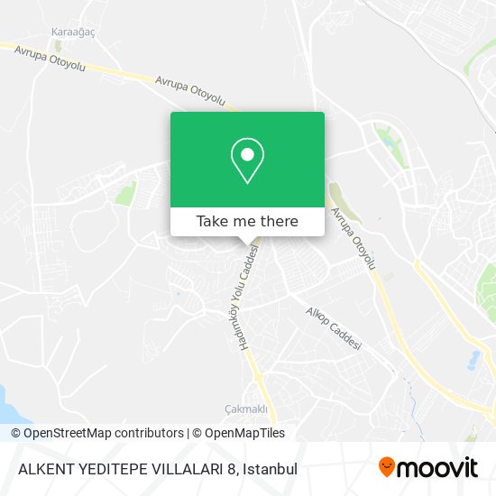 ALKENT YEDITEPE VILLALARI 8 map