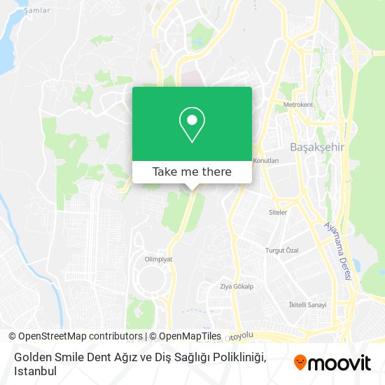 Golden Smile Dent Ağız ve Diş Sağlığı Polikliniği map