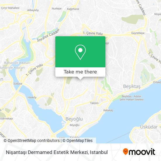 Nişantaşı Dermamed Estetik Merkezi map