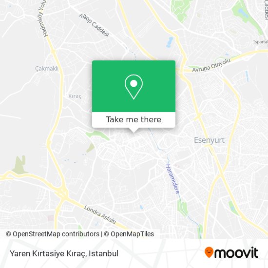 Yaren Kırtasiye Kıraç map