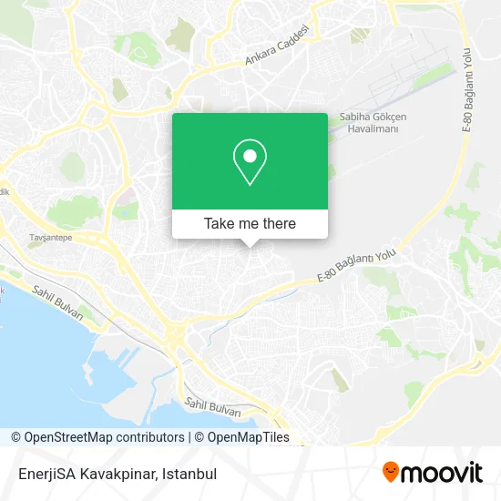 EnerjiSA Kavakpinar map
