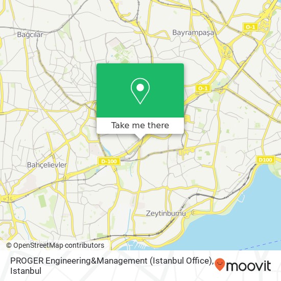 PROGER Engineering&Management (Istanbul Office) map