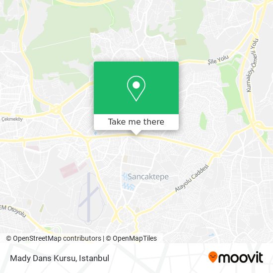 Mady Dans Kursu map