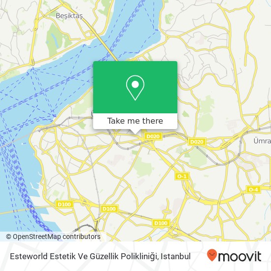 Esteworld Estetik Ve Güzellik Polikliniği map