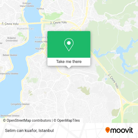 Selim can kuafor map