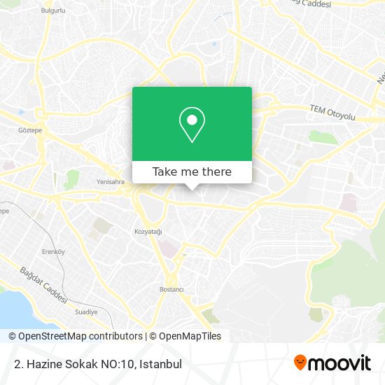 2. Hazine Sokak NO:10 map