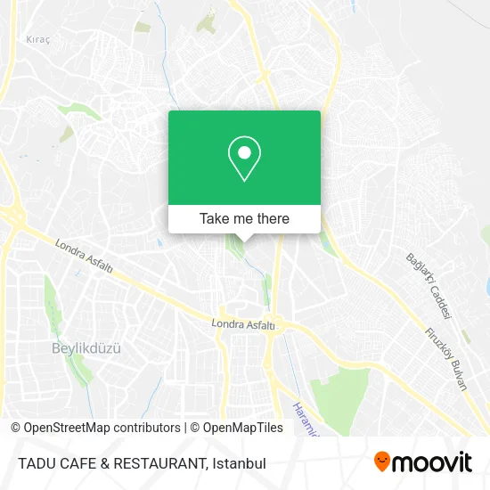 TADU CAFE & RESTAURANT map