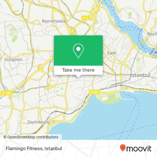 Flamingo Fitness map