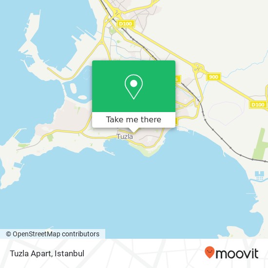 Tuzla Apart map