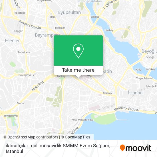 iktisatçılar mali müşavirlik SMMM Evrim Sağlam map