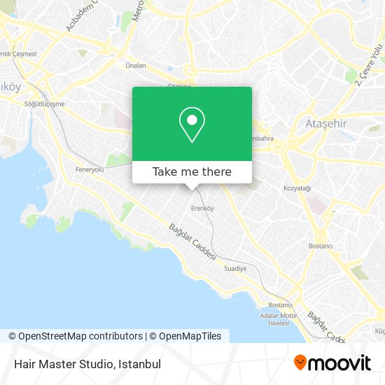 Hair Master Studio map