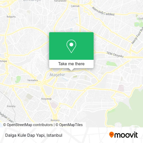 Dalga Kule Dap Yapi map