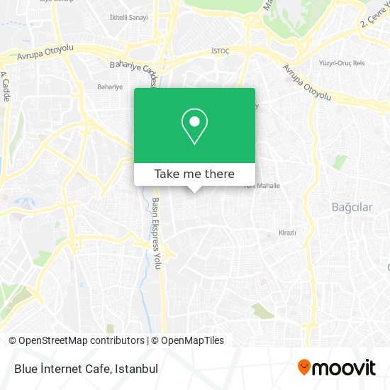 Blue İnternet Cafe map