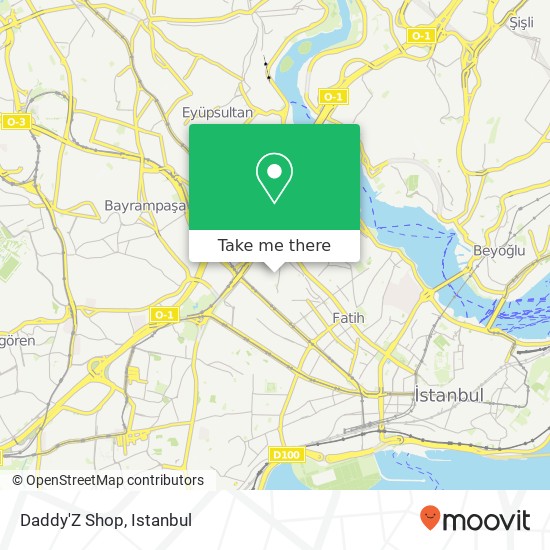 Daddy'Z Shop map