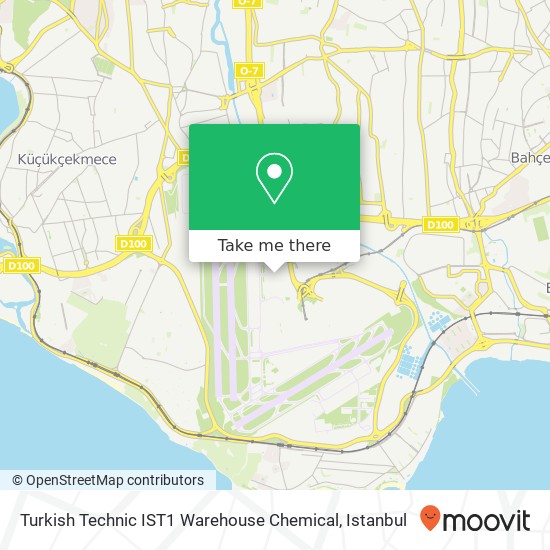 Turkish Technic IST1 Warehouse Chemical map