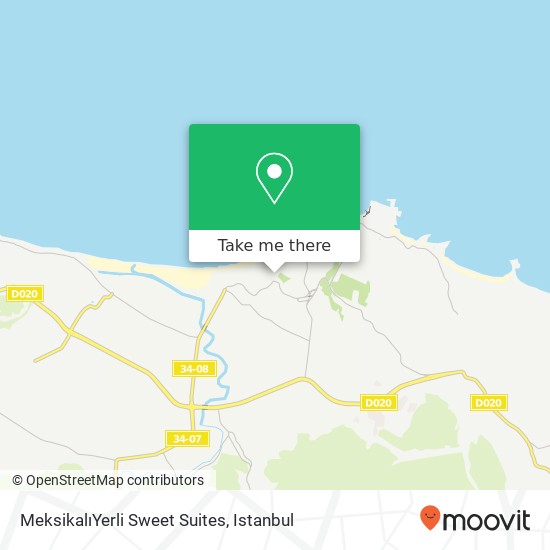 MeksikalıYerli Sweet Suites map