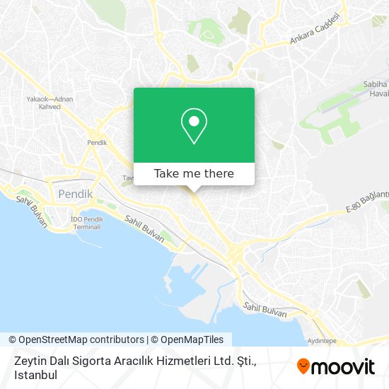 Zeytin Dalı Sigorta Aracılık Hizmetleri Ltd. Şti. map