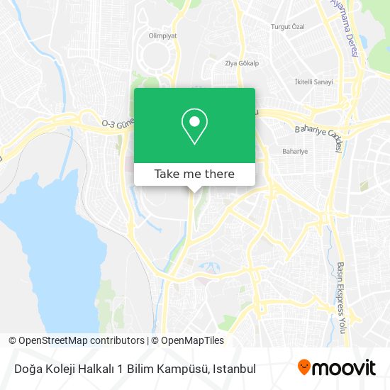 Doğa Koleji Halkalı 1 Bilim Kampüsü map