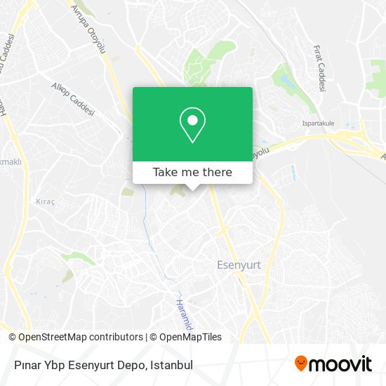 Pınar Ybp Esenyurt Depo map