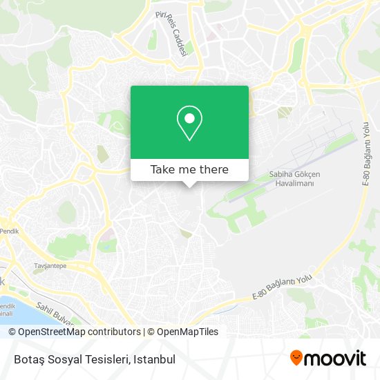 Botaş Sosyal Tesisleri map
