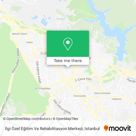İlgi Özel Eğitim Ve Rehabilitasyon Merkezi map