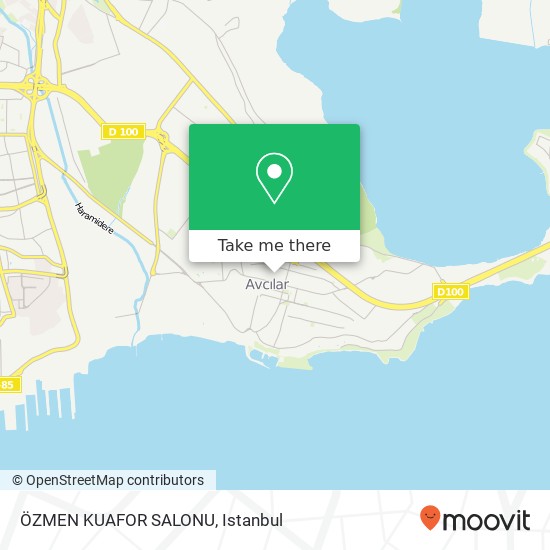 ÖZMEN KUAFOR SALONU map