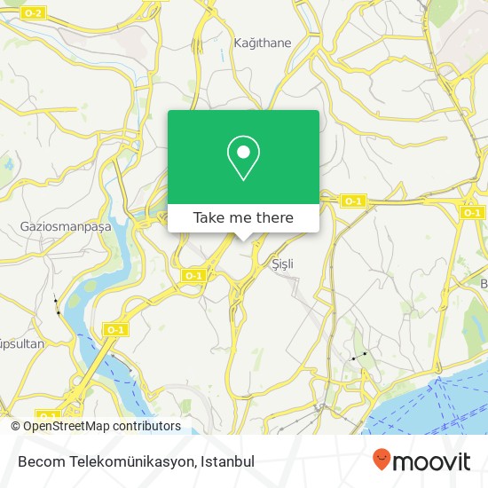 Becom Telekomünikasyon map