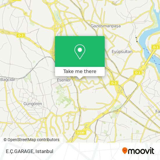 How To Get To E C Garage In Bayrampasa By Bus Metro Or Cable Car