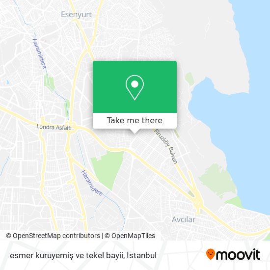 esmer kuruyemiş ve tekel bayii map