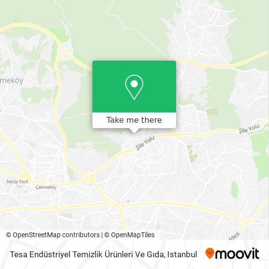 Tesa Endüstriyel Temizlik Ürünleri Ve Gıda map