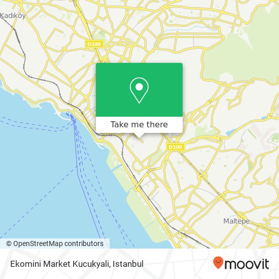 Ekomini Market Kucukyali map