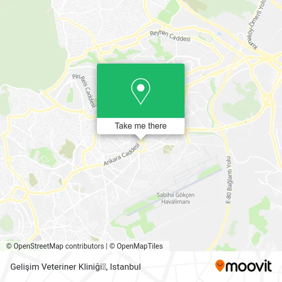 Gelişim Veteriner Kliniği🐾 map