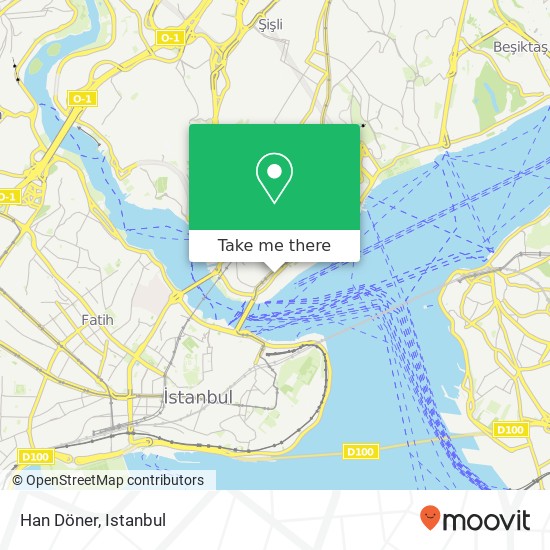 Han Döner map