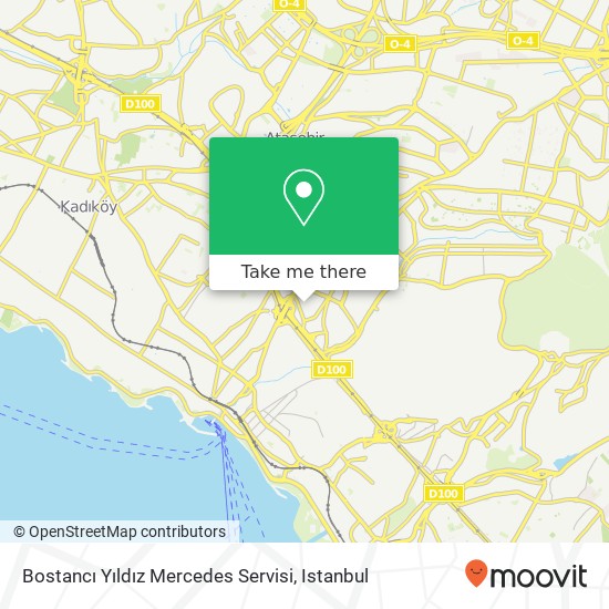 Bostancı Yıldız Mercedes Servisi map