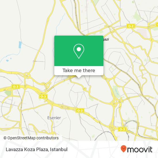 Lavazza Koza Plaza map