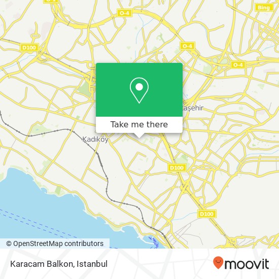 Karacam Balkon map