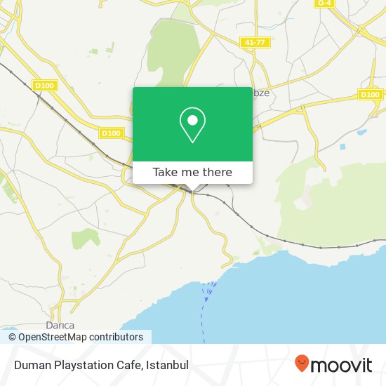 Duman Playstation Cafe map
