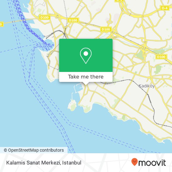 Kalamis Sanat Merkezi map