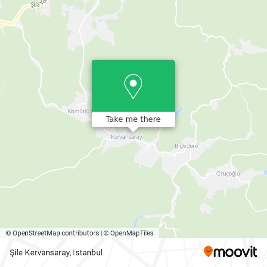 Şile Kervansaray map