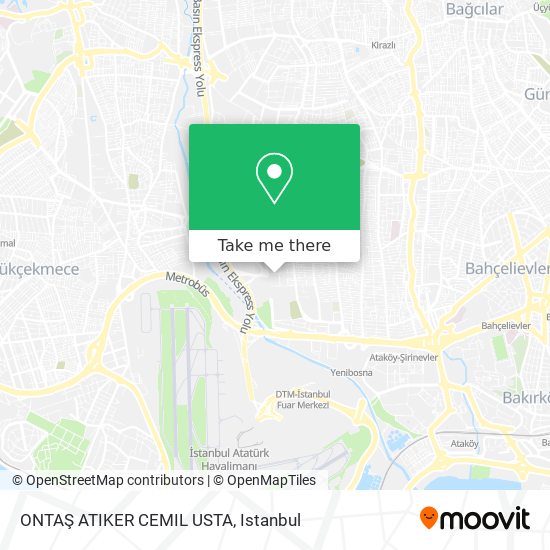 ONTAŞ ATIKER CEMIL USTA map