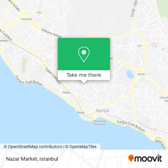 Nazar Market map