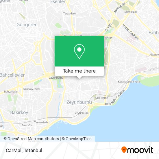 CarMall map