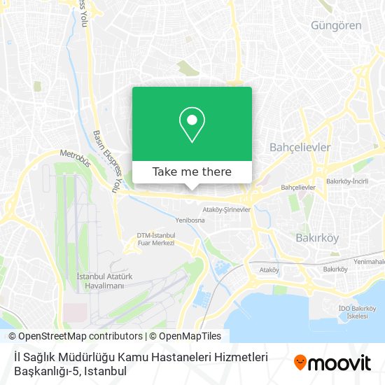 İl Sağlık Müdürlüğu Kamu Hastaneleri Hizmetleri Başkanlığı-5 map