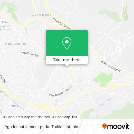 Ygb İnsaat laminat parke Tadilat map