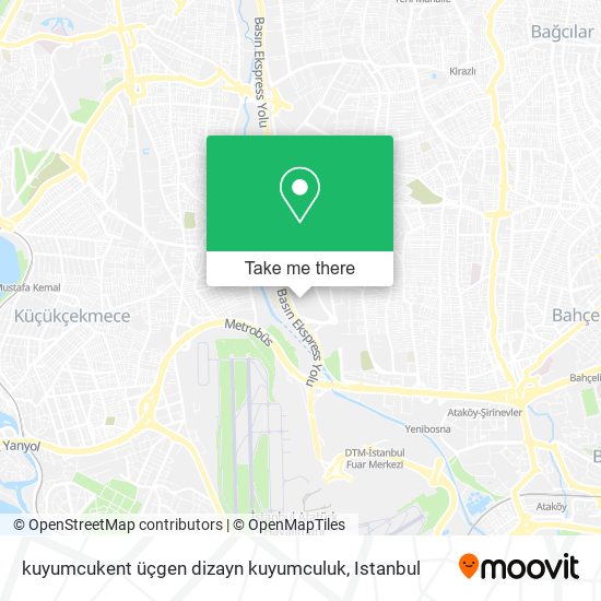kuyumcukent üçgen dizayn kuyumculuk map